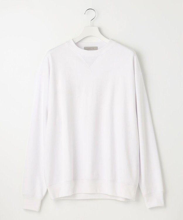 UNFILO MENS リラックスフィットスウェットＴシャツ ホワイト