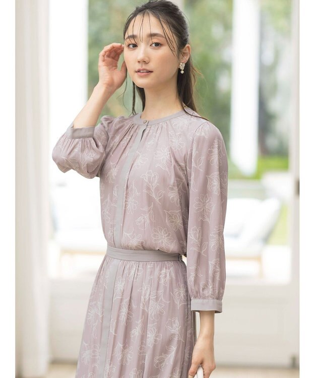 ANY SIS 【全骨格対応】セットアップ ワンピース ローズグレーベース