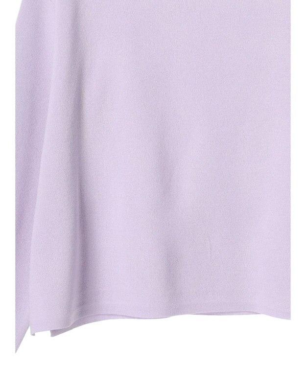 Green Parks 洗える　ボートネックニットプルオーバー Lavender