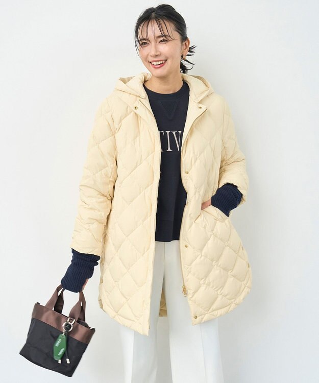 UNFILO 【WEB/一部店舗限定】ふわふわニット アームウォーマー ダークネイビー