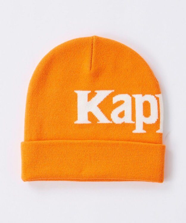 OP／FILA 【Kappa】ロゴ ビーニー オレンジ