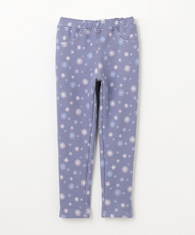 ANY KIDS 7days裏シャギー総柄パンツ スノーフレーク