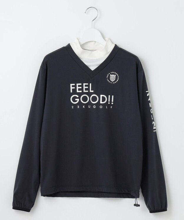 23区GOLF 【UNISEX】【ストレッチ/撥水/防風】マルチウェイスニード ネイビー系