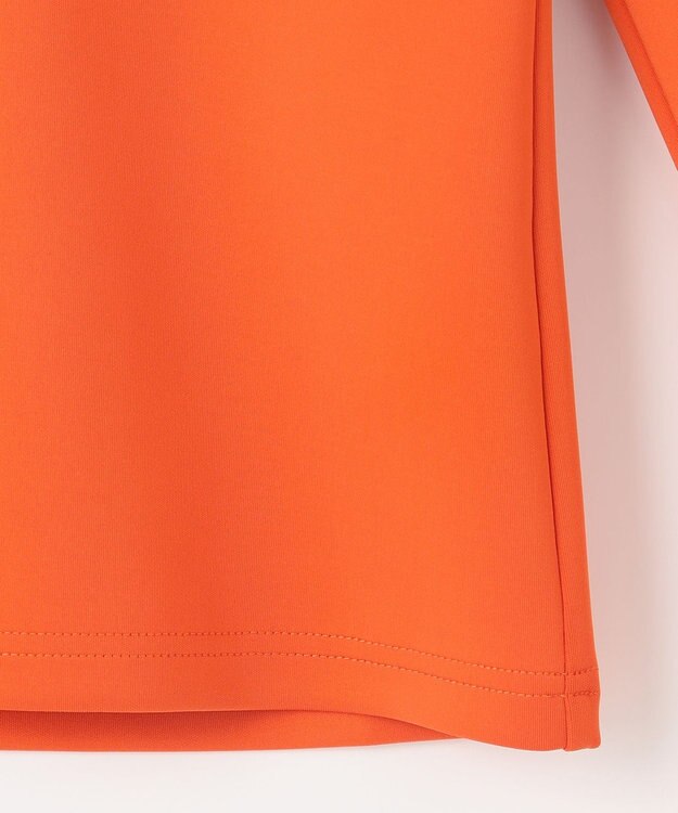 PW CIRCULUS 【イージーケア / 軽量 / 一枚でサマになる】【WOMEN】ロゴモックネック オレンジ系