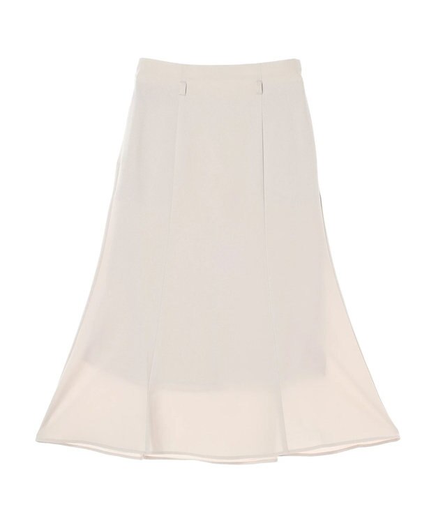 Green Parks きれシルベルト付きフレアスカート Light Beige