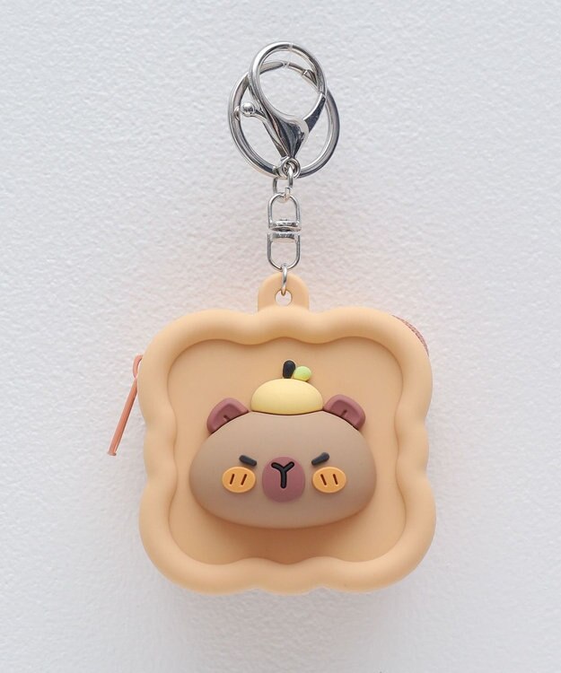 WEGO スクエアアニマルミニポーチ 柄4