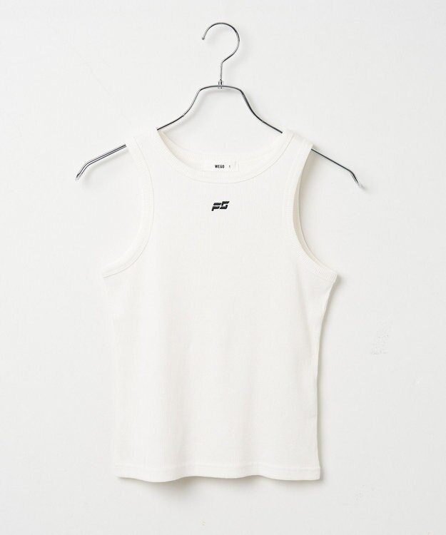 WEGO ヴィンテージライクアメスリタンク オフホワイト