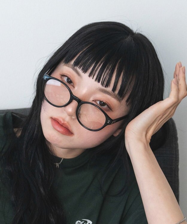 WEGO 【ユニセックス着用ITEM】調光レンズサングラス 柄2