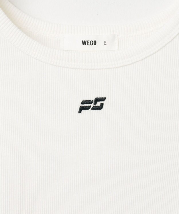 WEGO ヴィンテージライクアメスリタンク オフホワイト