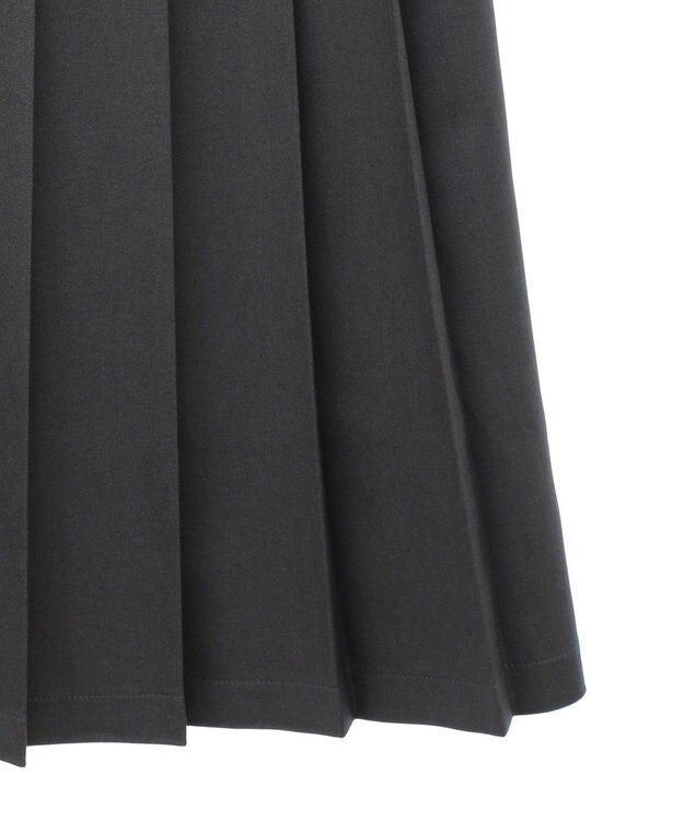 earth music&ecology サイドバックルプリーツスカート Gray