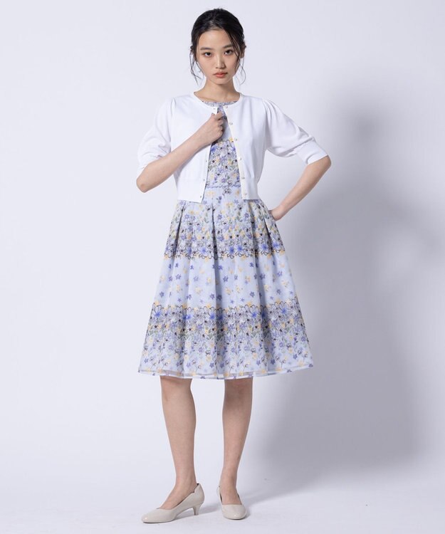 TOCCA BALOON ニットカーディガン アイボリー系