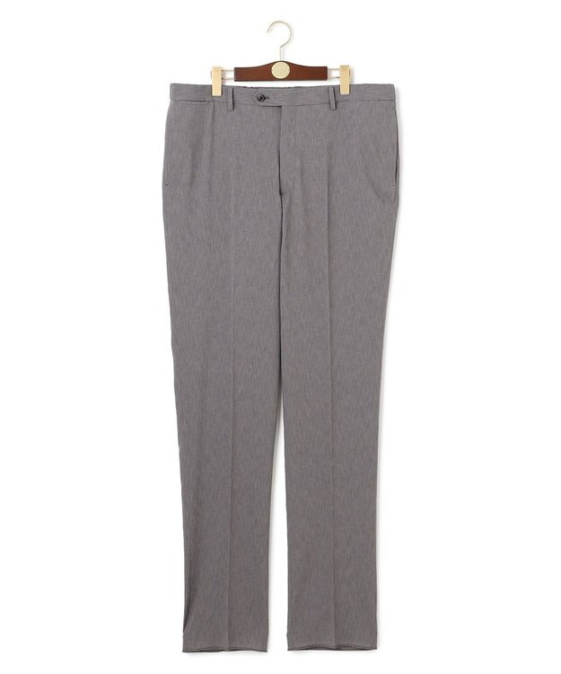 J.PRESS MEN 【KING SIZE】【ストレッチ / 高通気性 / 撥水 / 洗える】エアコンフィフィールストレッチ スラックス グレー系