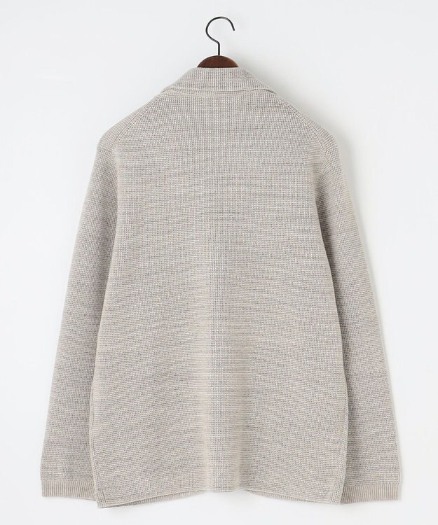 JOSEPH ABBOUD 【オリジナルオーガニックコットン使用】JOE COTTON ニット ジャケット ベージュ系