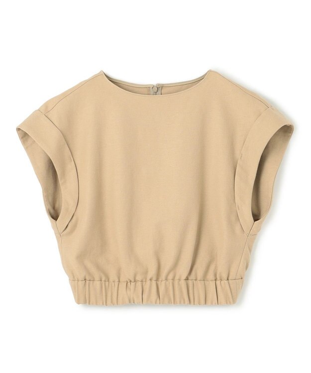 uncrave 【手洗い可】コットンリネンツイル ブラウス（uncrave WHITE） ベージュ