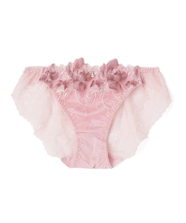 San-ai Resort（三愛水着楽園） 【SALE】エレガントコレクション2403バックレースショーツ 【northerly】 ピンク