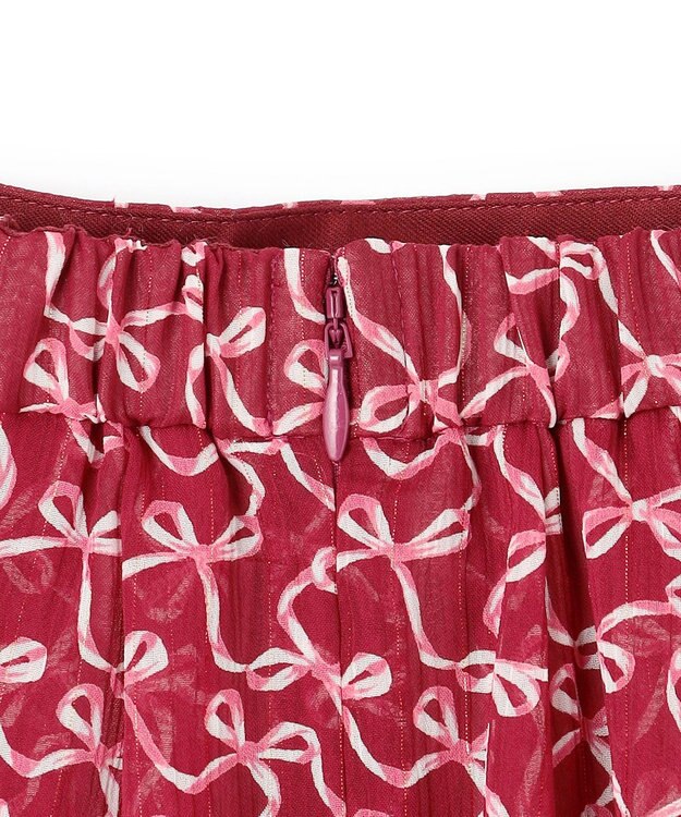 TOCCA 【洗える・消臭】RIBBON AND RIBBON スカート ワイン系5