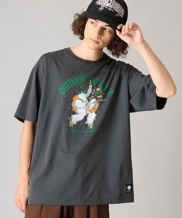 Columbia Columbia/ リトルベアロックグラフィックショートスリーブTシャツ /コロンビア Shark Kodo Print