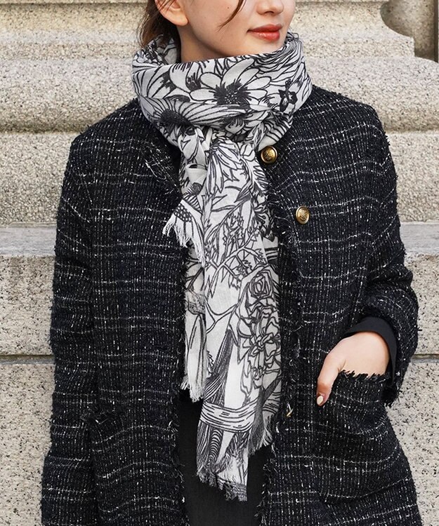 muto U-conic black ストール U-conic black