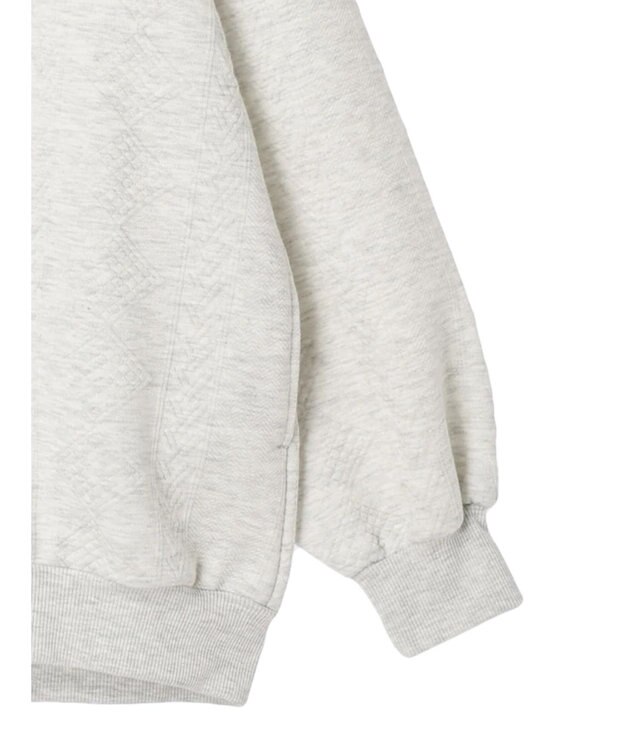 CRAFT STANDARD BOUTIQUE JQカット切り替えカーディガン2 Oatmeal