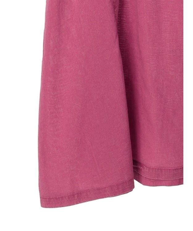 Green Parks Ｉ　ピグメント５分袖チュニック Pink