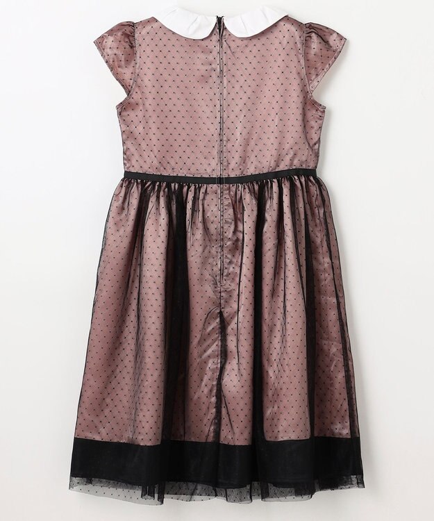 組曲 KIDS 【150-160㎝】チュールドット ドレス ピンク系5