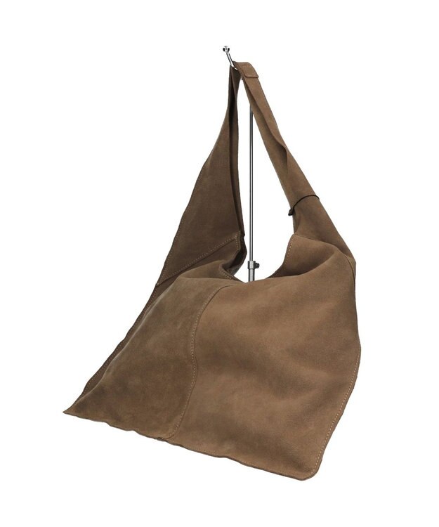 INTER-CHAUSSURES 【ANDREA CARDONE】スエードショルダーバッグ ベージュスウェード