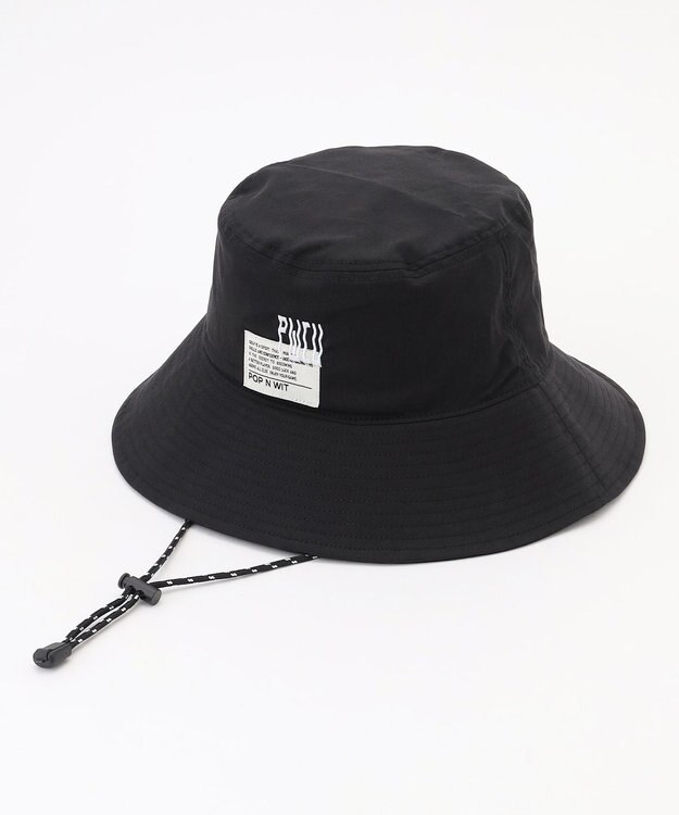 PW CIRCULUS 【UNISEX】WAVY バケットハット ゴルフ ブラック系