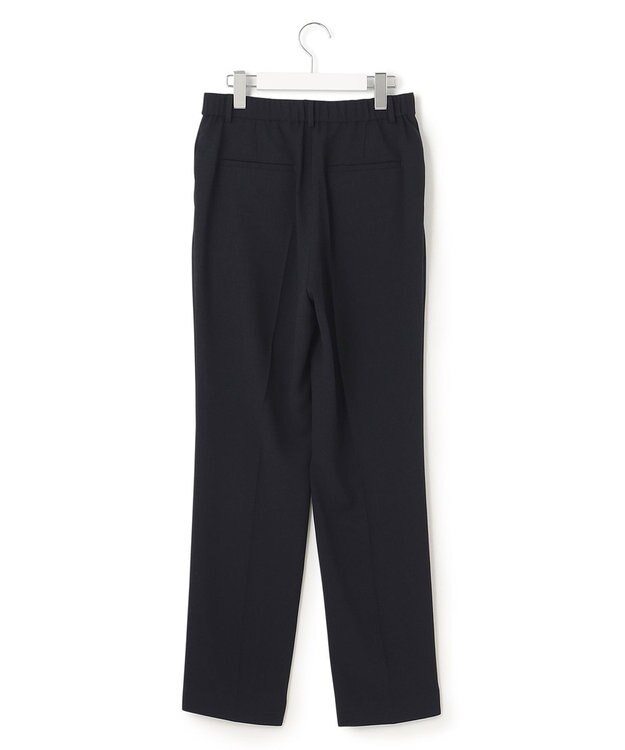 23区 L 【セットアップ対応/洗える】合繊 セットアップ テーパードパンツ ネイビー系