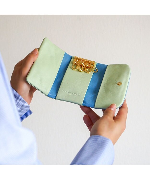 tsumori chisato CARRY エポネコ キーケース/キーアクセサリー ブルー