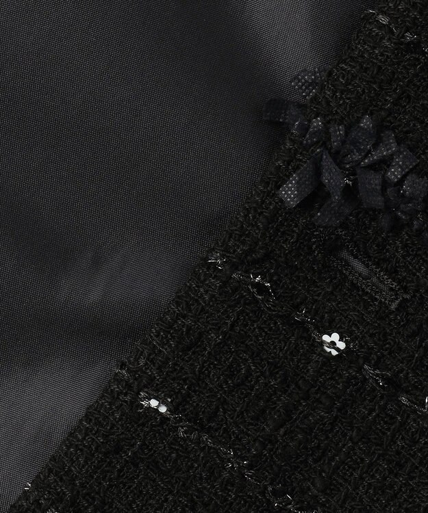 TOCCA 【八木アリサさん着用】【消臭】FLOWER HIDE AND SEEK ジレ ブラック系