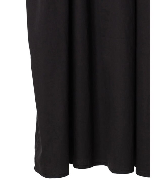 CRAFT STANDARD BOUTIQUE ２ＷＡＹインドコットン刺繍ワンピース Black