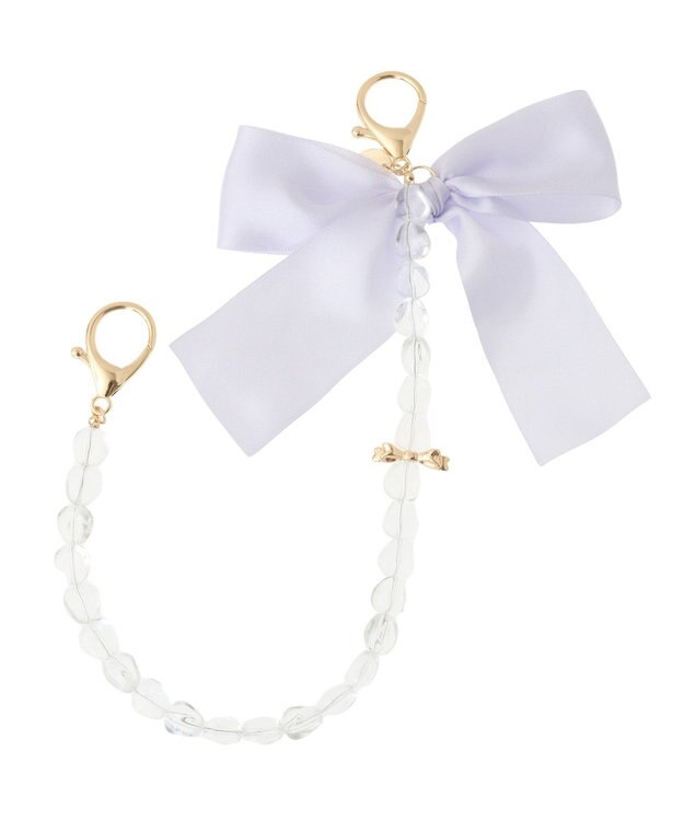 Maison de FLEUR ビッグリボンチャーム Lilac