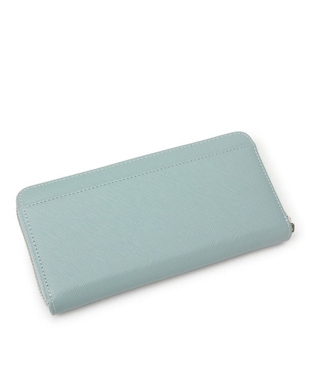 style code 【MERCURYDUO/マーキュリーデュオ】ダイアナ　トリコカラーRFロングウォレット ミント