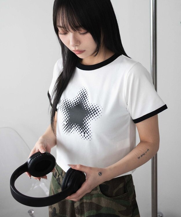 WEGO スターリンガーチビT ホワイト