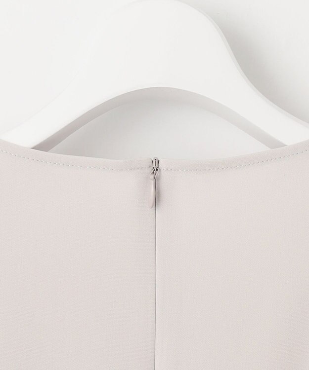 23区 【セットアップ対応】トリアセダブルジョーゼット ブラウス ベージュ系