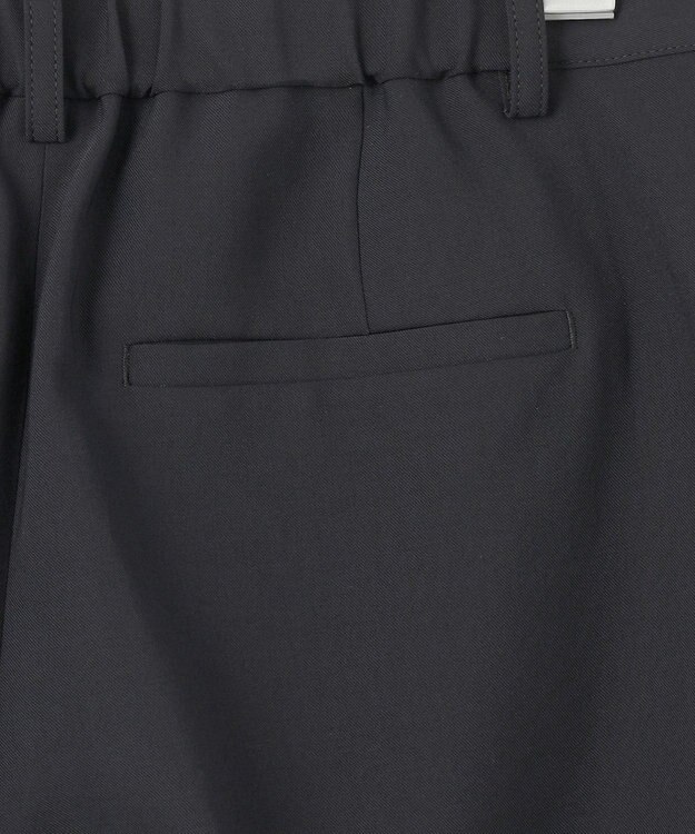 J.PRESS LADIES 【洗える】 RELAXION ツイル ストレート パンツ ネイビー系