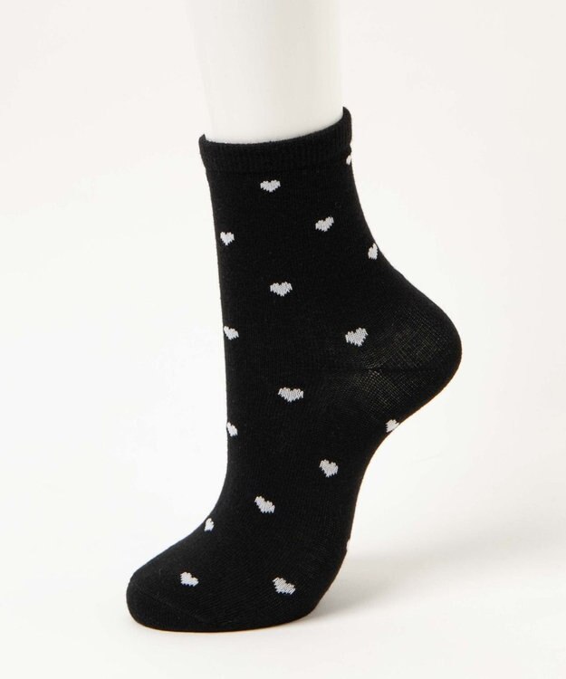 WEGO ハート総柄ソックス 柄4