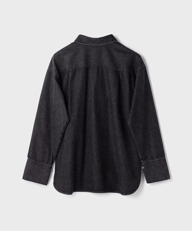 GRACE CONTINENTAL ビジューデニムシャツ ブラック