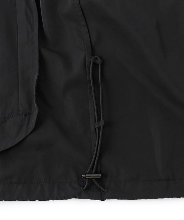 ICB 【洗える】 エステルメモリータフタ ブルゾン ブラック系