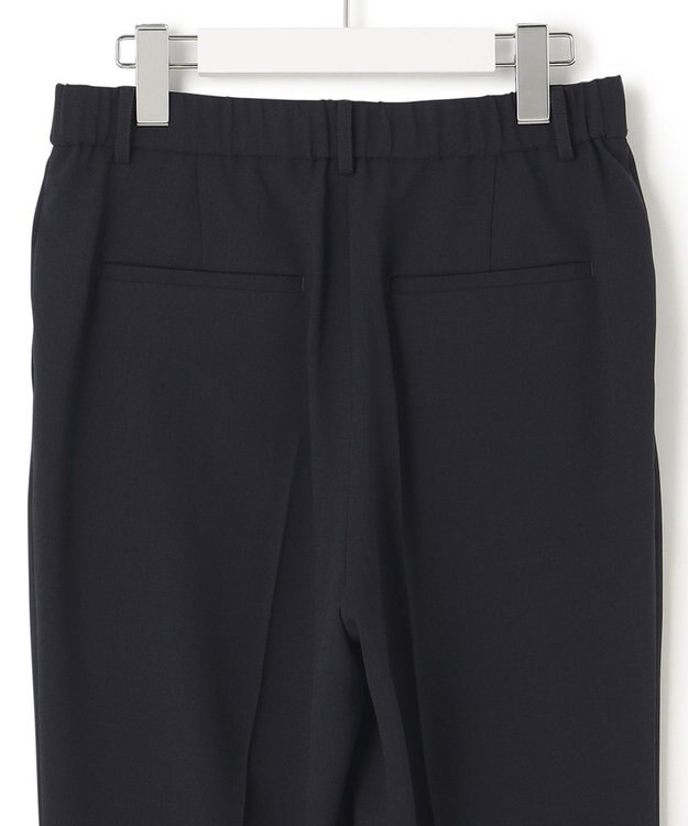 23区 L 【セットアップ対応/洗える】合繊 セットアップ テーパードパンツ ネイビー系