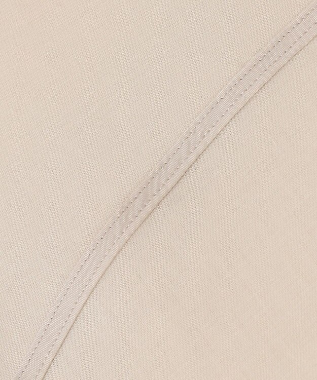 ICB 【洗える】キュームコアローン バンドカラーシャツ ライトオリーブ系