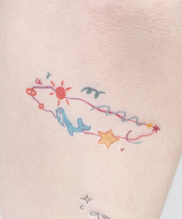 WEGO セットタトゥーシールB 柄11