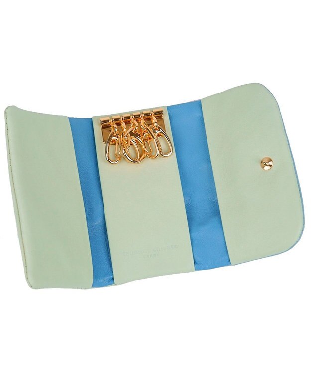 tsumori chisato CARRY エポネコ キーケース/キーアクセサリー ブルー