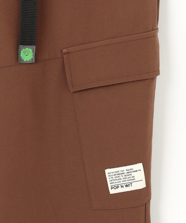 PW CIRCULUS 【MEN】ワイド カーゴパンツ ダークブラウン系