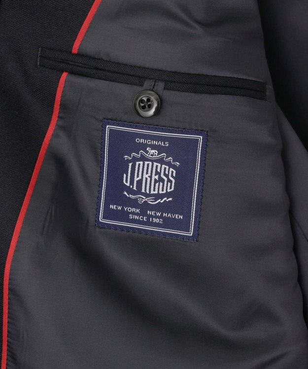 J.PRESS MEN 【J.PRESS ORIGINALS】PEPPIN MERINO SAXONY 4B BLAZER / JAPAN MADE ネイビー系
