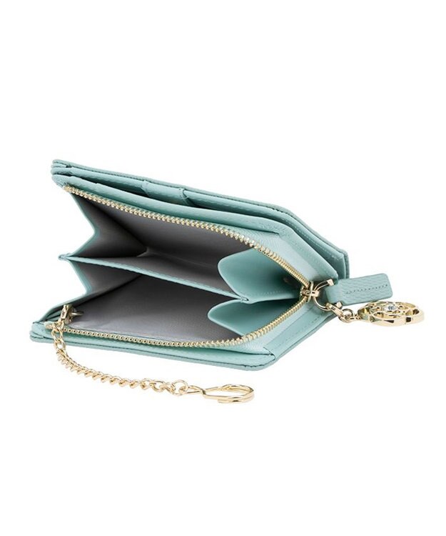 CLATHAS ペーシュ ミニ財布 ミント