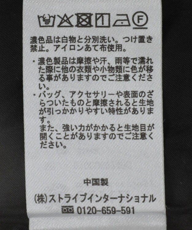 earth music&ecology バックリボンパフスリーブミニワンピース Black