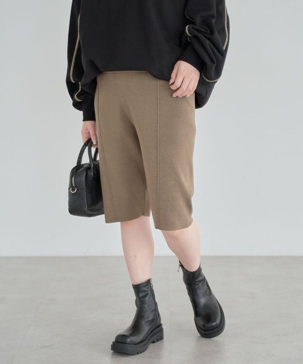 ANDSEARCH ニットハーフパンツ / Green Parks ANDSEARCH ニットハーフパンツ / Green Parks