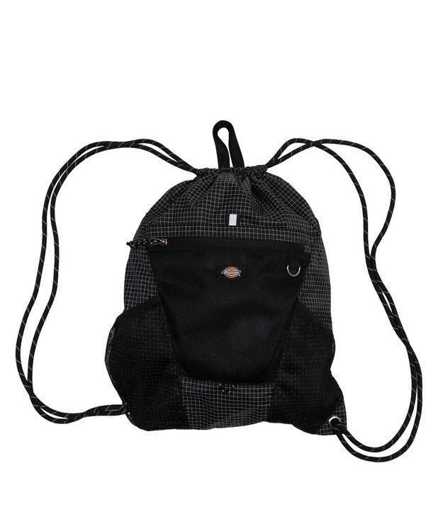 WEGO 【ユニセックス着用ITEM】別注Dickiesメッシュポケットナップサック ブラック