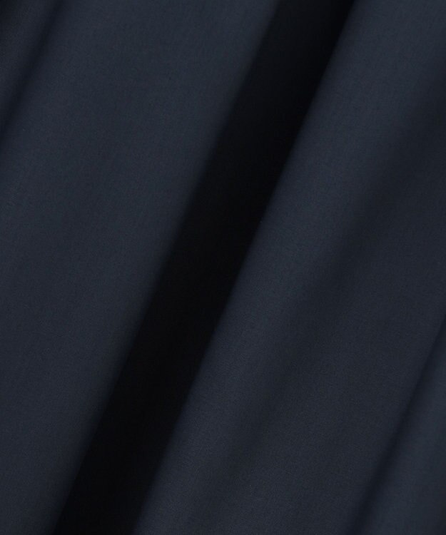 J.PRESS LADIES スパンソフトクロス刺繍 スカート ネイビー系